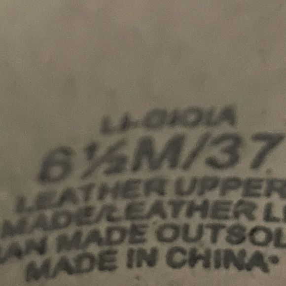 Logo Peep Toe Booties Dalmatian Black and White Print Size 6.5 - Picture 9 of 9